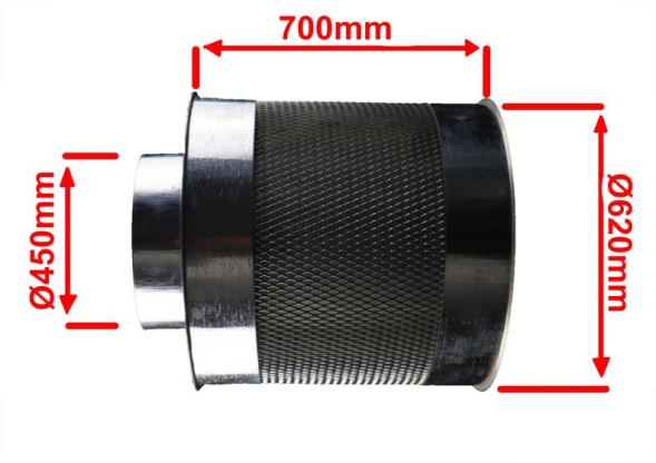 Мы предлагаем широкий ассортимент продукции: Ø450мм разборной, качественный угольный фильтр для воздуховодов . Прямые поставки от производителя, гарантии качества и доставка по всей Украине